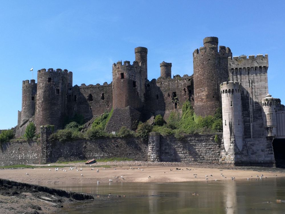 A mighty Welsh castle in Wales