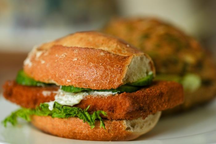 A classic fish and chips meal